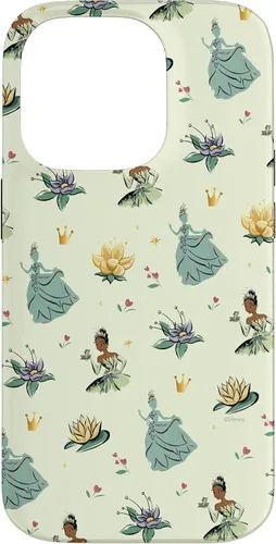Vista 17 de iPhone 16 Disney Princess Tiana La Princesa y la Rana Print Case