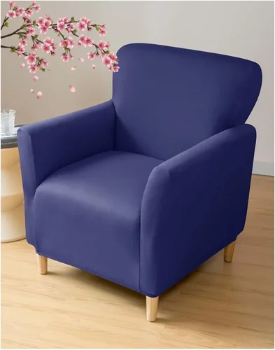 Vista 37 de Fundas elásticas para sillón de sala de estar, fundas protectoras para perros, mascotas y niños, diseño de jacquard con patrón de 1 asiento pequeño