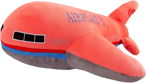 Vista 10 de zhidiloveyou Almohada de peluche azul de avión de 15.7 pulgadas, regalo para niños