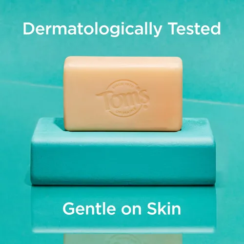 Vista 5 de Tom's of Maine - Jabón en barra de belleza natural Sensitive Skin, Soap Bar, Soap Bar for Women, Gentle Cleansing, Personal Care Product, Everyday