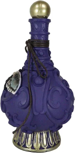 Vista 4 de Ebros Gift Oculto Wicca Divinidad Espiritual Polilla Metamorfosis Púrpura Faux Poción Botella Decoración Figurilla Brujas Místicas Wicca Ocultista