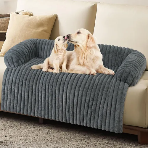 Vista 14 de Wn's Day Cama Lujosa de Sofá para Perros, Funda Calmante Lavable de Sofá para Perros, Protector de Sofá Removible para Perros, Cama de Sofá
