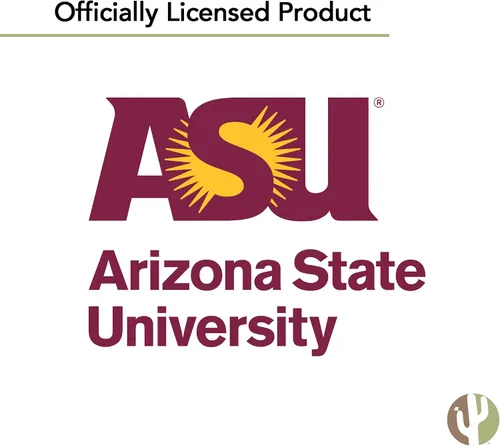 Vista 6 de Desert Cactus Calcomanía de vinilo de la Universidad Estatal de Arizona State Sun Devils, para laptop, botella de agua para automóvil, hoja