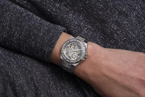 Vista 7 de GUESS Clear-Cut Bracelet Watch