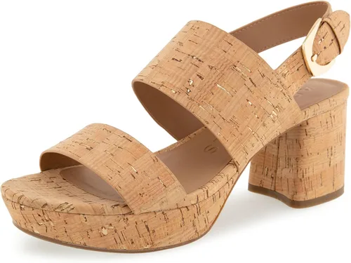 Vista 12 de Sandalias de tacón Aerosoles Camilia para mujer Natural