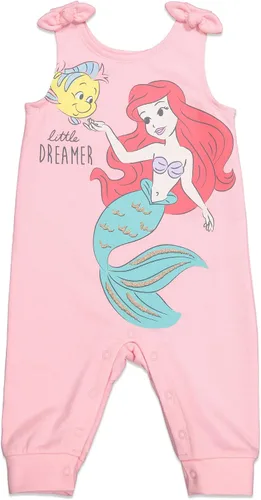 Vista 3 de Disney Conjunto de mameluco y diadema Princess Ariel Belle Cenicienta