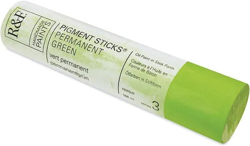 Vista 50 de R&F Handmade Paints - Pigmento profesional al óleo en barra, naranja lizarina, 6.4 fl oz