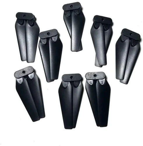 Vista 4 de Ajuste para E99 K3 Pro Mini Drone E99K3 Quadcopter Piezas de repuesto Hélices Cuchillas Protector de Marco Accesorio de Repuesto (20 cuchillas)