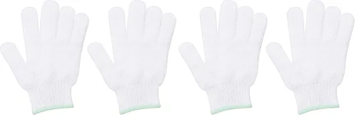 Vista 13 de EcoTools Guantes de baño y ducha de carbón, guantes exfoliantes que eliminan la piel muerta y limpian todo el cuerpo, guantes de baño con carbón