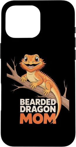 Vista 19 de Bearded Dragon Mom Reptile Parent Animal Care Fan Case for iPhone XR