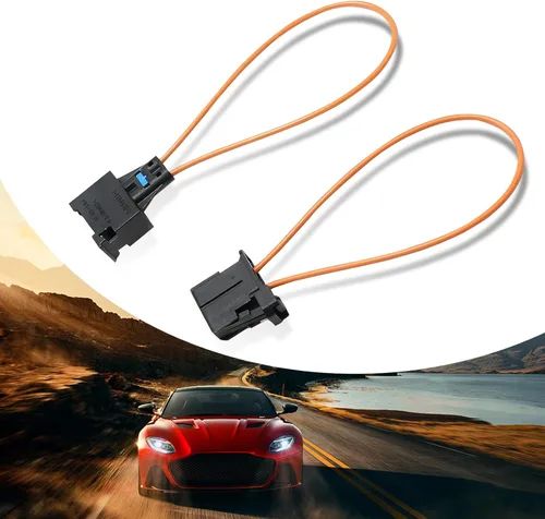 Vista 6 de Paquete de 2 bucles de prueba de fibra óptica automotriz, adaptador hembra y macho, herramienta de cable de diagnóstico automático, compatible