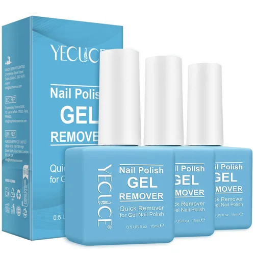 Vista 9 de Removedor de esmalte de uñas de gel, (2 unidades), removedor de esmalte de gel para uñas, sin necesidad de papel de aluminio, removedor de esmalte