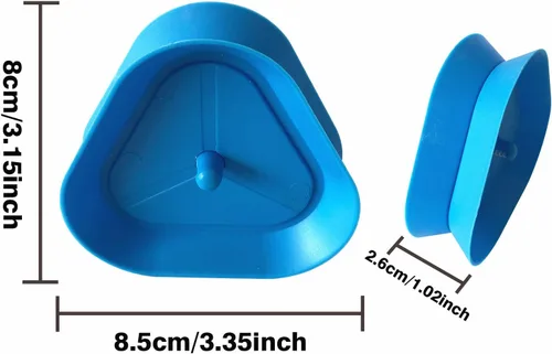 Vista 4 de Yuanhe Soporte para Juegos de Cartas - Paquete de 4 Bandejas de Cartas para Manos Pequeñas para Niños, Personas Mayores, Soportes de Cartas Manos