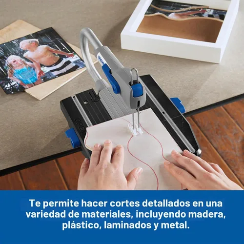 Vista 7 de Dremel Motosierra MS20 – 01 – Compacto de velocidad variable sierra circular Kit