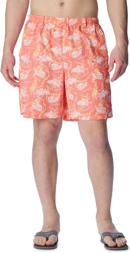 Vista 108 de Columbia Super Backcast - Pantalón corto de agua para hombre Impresión de tinte negro