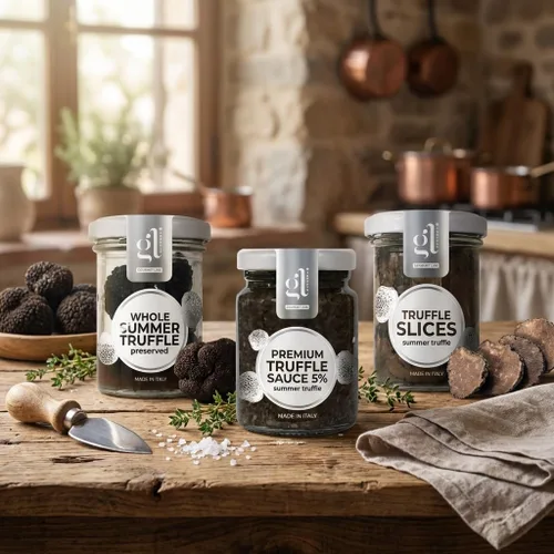 Vista 7 de GL TRUFFLE GOURMET LINE - Condimento clásico de trufa, 45 gm (1.6 oz) Exquisite Mixed Spices & Seasonings infused with Truffle for Pasta