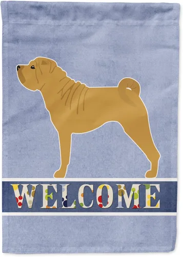Vista 148 de Caroline's Treasures BB5552GF Affenpinscher Bandera de bienvenida para jardín, bandera decorativa para patio exterior, patio, parterres