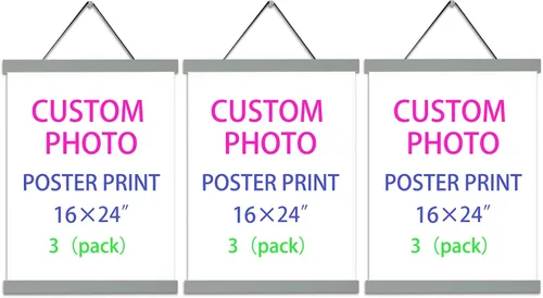 Vista 24 de YK artwood Impresiones de lienzo personalizadas con tus fotos de 8 x 10 pulgadas, imágenes personalizadas a lienzo para amantes, familiares, niños