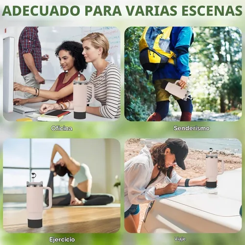 Vista 2 de Juego de tapones y fundas de silicona para vasos Stanley, 7