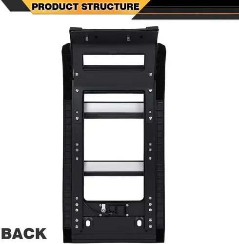 Vista 2 de CNNELL Escalera de acceso lateral para portaequipajes compatible con Land Rover Defender 90/110 2020-2023 L663