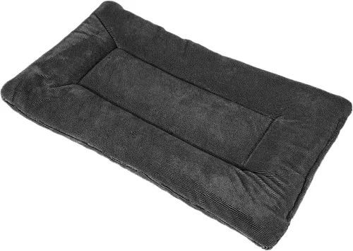 Vista 3 de Petmate Aspen Pet - Alfombrilla rectangular para perrera, gris oscuro, para cajas de 19 pulgadas 16.0 pulgadas de largo x 9.0 pulgadas de ancho x