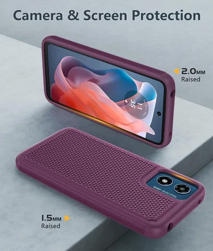Vista 481 de FNTCASE Funda para iPhone 17 Pro: Fundas delgadas translúcidas de color azul claro compatibles con MagSafe, protección completa de la cámara