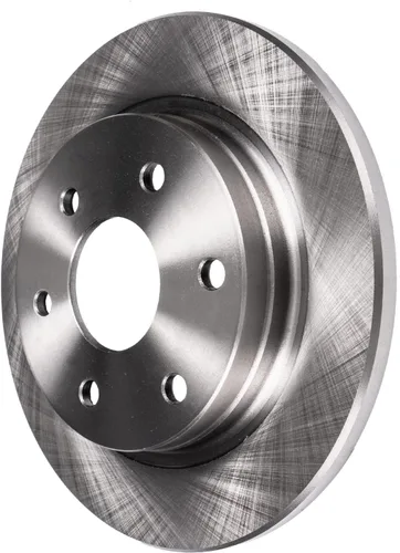 Vista 450 de Detroit Axle - Rotores de freno delantero para 04-13 Mazda 3 Rotores de frenos de disco 06-15 Mazda 5 Reemplazo: Rotor regular delantero de 11.81