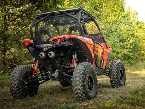 Vista 6 de SuperATV Kit de elevación resistente de 6 pulgadas para Can-Am Maverick Standard/X MR/X RS/X RS-DPS/MAX Standard (ver ajuste) Negro - Kit completo