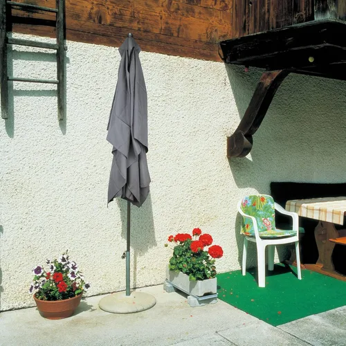 Vista 7 de Toldo rectangular de repuesto para sombrilla con 6 varillas, resistente a la decoloración, tela de poliéster resistente, cubierta de toldo para Negro