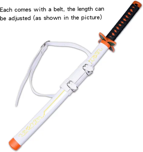 Vista 70 de ziqing Espada para cosplay de Demon Slayer hecha a mano, Katana de 31 pulgadas con múltiples estilos para elegir