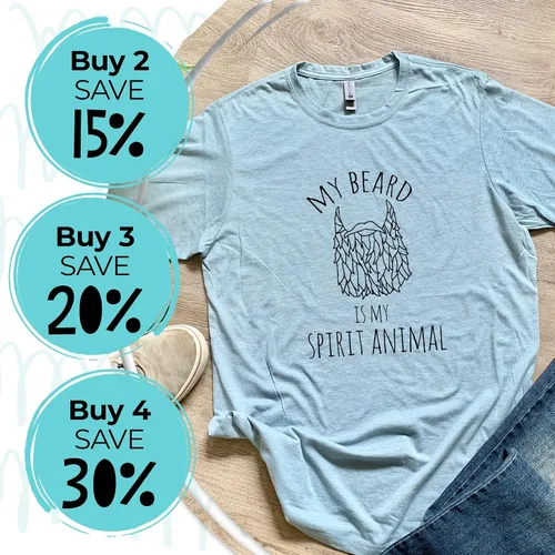 Vista 16 de I'd Hike That, Graphic Men's Tee, Funny T Shirt, Shirts with Sayings, Stonewash Blue or Sage (XL, Stonewash Blue)