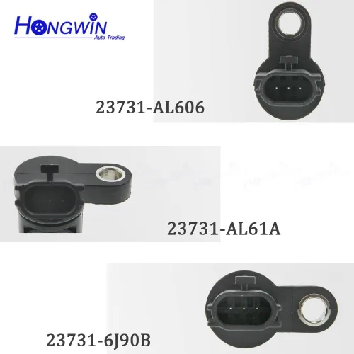 Vista 5 de Sensor de posición del cigüeñal del árbol de levas 3 piezas para Infiniti FX35 G35 I35 M35 Nissan NV1500 Pathfinder 23731-6J90B 23731-AL61A
