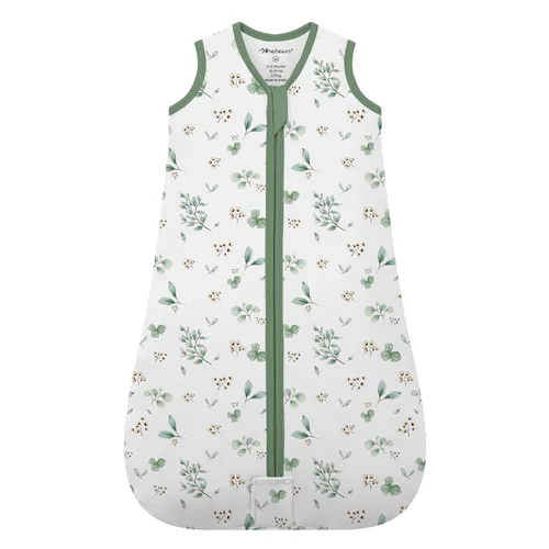 Vista 15 de Mosebears Saco de Dormir para Bebé, Manta Vestible de Invierno con Cremallera de 2 Vías, 2.5 TOG Saco de Dormir de Algodón Unisex