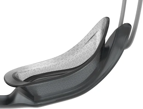 Vista 9 de Speedo Hydropulse - Gafas de seguridad con protección UV blanca/gris con correa ajustable y acolchada para la cabeza y lentes de visión amplia