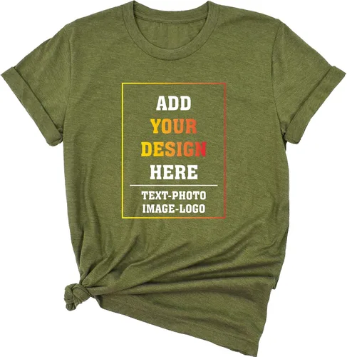Vista 5 de Camisas personalizadas Diseña tu propio diseño, camiseta con logotipo, camiseta con foto personalizada, camisas personalizadas, crea tus propias