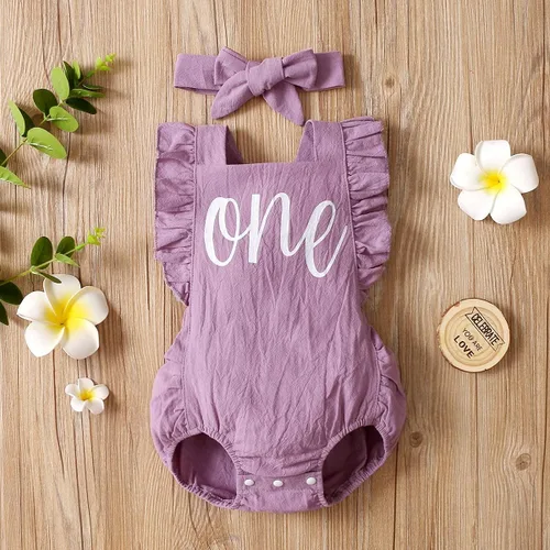 Vista 42 de Shalofer Traje de primer cumpleaños para bebé niña con diadema
