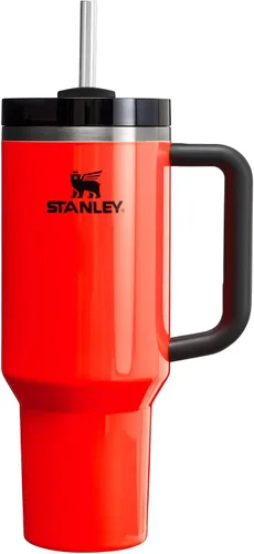 Vista 256 de STANLEY Quencher H2.0 Vaso Térmico con Asa y Pajita 64 oz Tapa Flowstate de 3 Posiciones Gran Capacidad para Viajes y Deportes Vaso de Acero