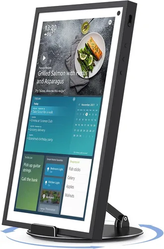 Vista 8 de Almoz Echo Show - Soporte giratorio e inclinable de 15, de aluminio Echo 15 con base giratoria de 360 grados, ángulo de visión ajustable, soporte