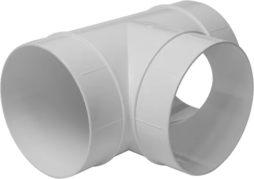 Vista 8 de Vent Systems Conector de conducto de 4 pulgadas, adaptador de manguera de 3 vías/divisor para manguera, conector de tubería redonda en forma de T