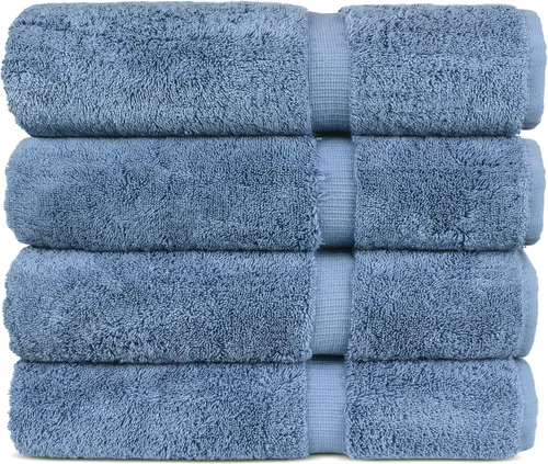 Vista 84 de Chakir Turkish Linens - Toallas turcas de 100% algodón, suaves y absorbentes (12 paños, color aguamarina)