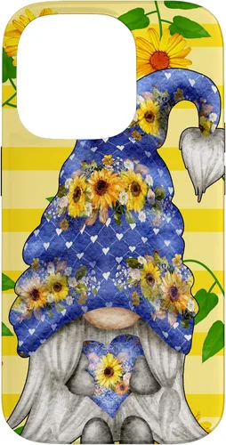 Vista 17 de Love for Garden Mom Spring and Summer Women Sunflower Gnome Case for iPhone 17