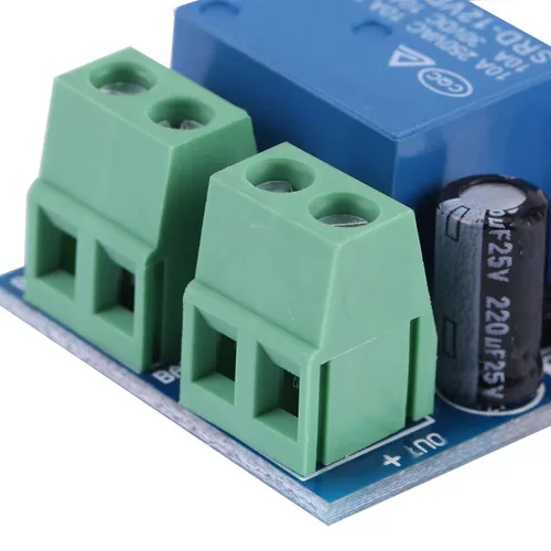 Vista 2 de FTVOGUE FTVOGUE - Placa de protección de batería de 12 V, módulo de protección de recuperación de interruptor automático de bajo voltaje de corte