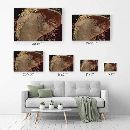 Vista 7 de Gustav Klimt H5 - Pintura de metal para pared