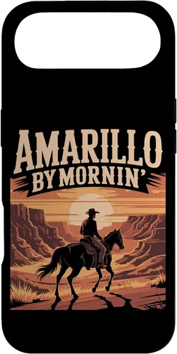 Vista 27 de Amarillo by Mornin Folk Style Western Country Music Case for iPhone 17