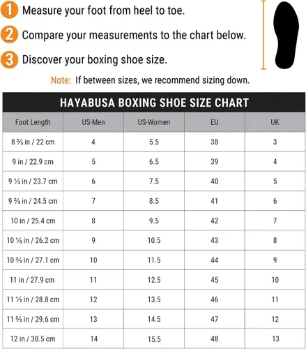 Vista 6 de Hayabusa Zapatos de boxeo profesionales para hombre y mujer