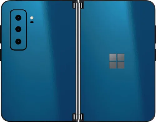 Vista 8 de SopiGuard Skin para Microsoft Surface Duo 2 2ª generación de borde a borde de paneles delanteros y traseros de vinilo (piedra de ladrillo)