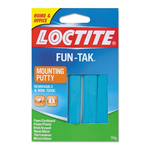 Vista 8 de Loctite 1865809 Fun-Tak Pestañas de montaje, 2 onzas, azul (paquete de 12)