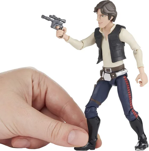 Vista 4 de STAR WARS Figura de acción de juguete Galaxy of Adventures Han Solo