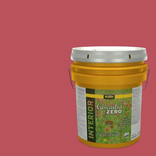 Vista 84 de Rodda Paint CASCADIA ZERO - Pintura plana e imprimación para interiores en uno, cuarto de galón, rosa Mullen