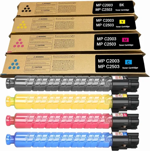 Vista 50 de C125P C125MF Cartucho de tóner compatible Ricoh 434060 434061 434062 434063 Cartucho de tóner de repuesto para impresora ricoh C125P C125MF C125 P